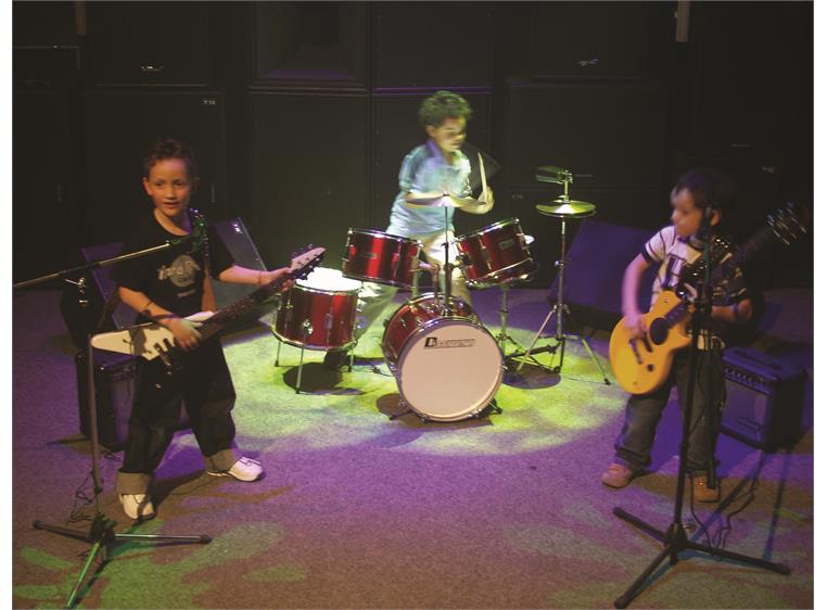 DIMAVERY JDS-305 Kids Drum Set, red